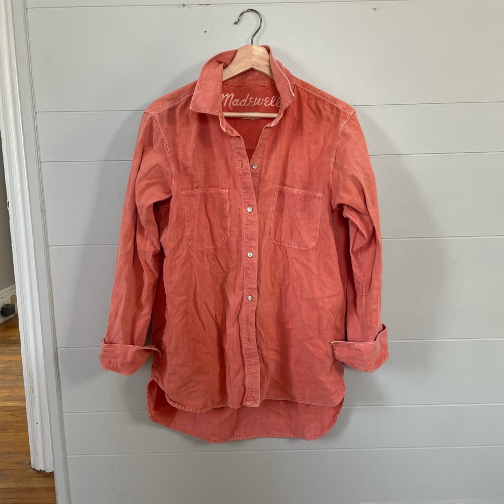 Madewell oversized button down